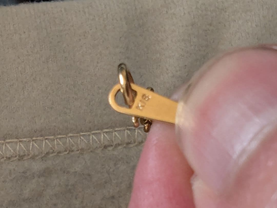 K18 ゴールド ネックレス