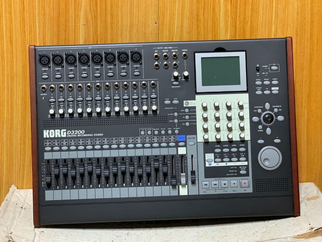 KORG D3200 デジタルレコーディングスタジオ ブラック