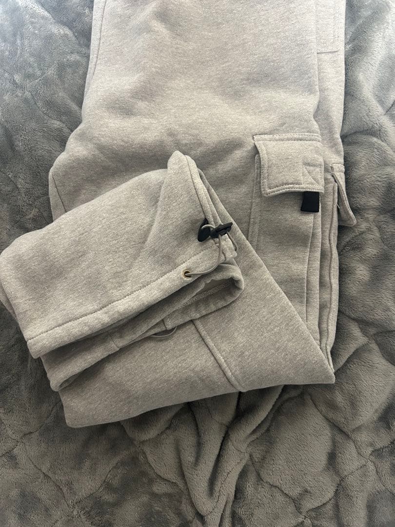 サイズLプロファイブスウェットカーゴフリースパンツpro5グレー