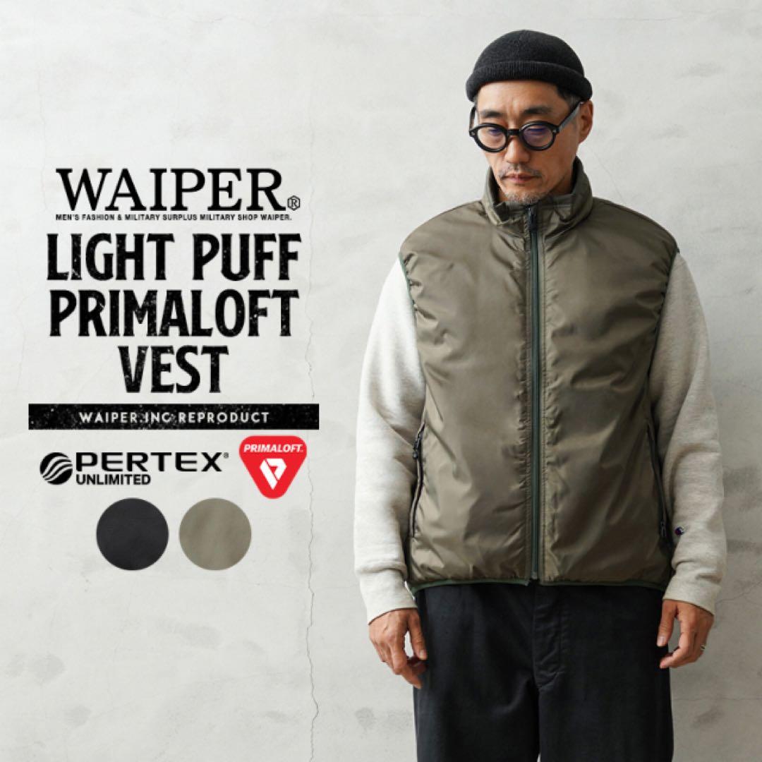 未使用 WAIPER.inc M パフ プリマロフト PERTEX WT1080