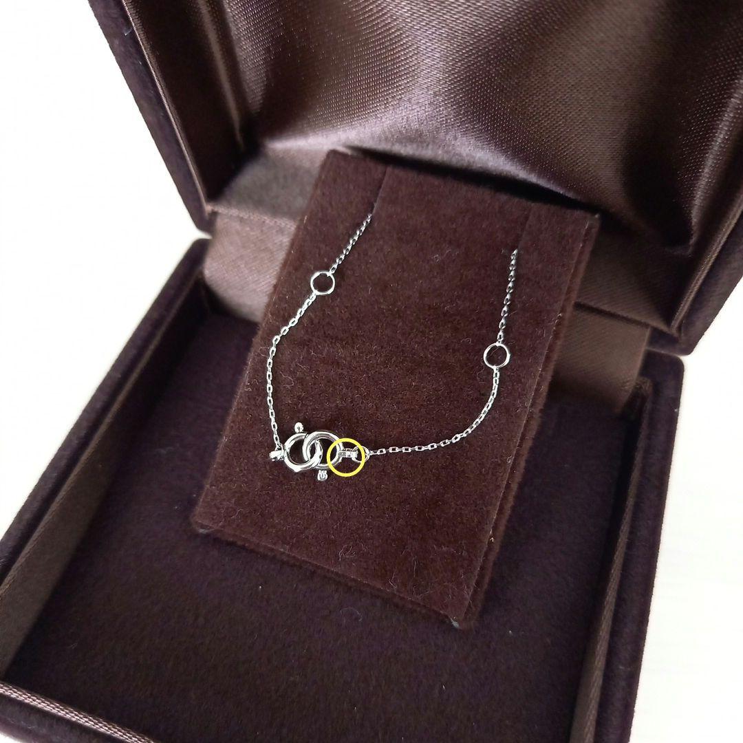 【新品未使用】ネックレス＊Pt＊ピンクダイヤモンド0.08カラット