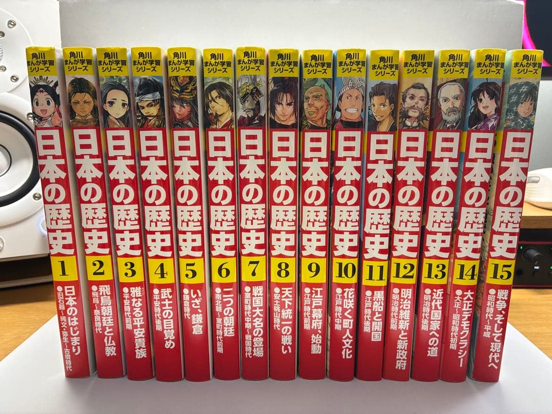 【東大流】角川まんが学習シリーズ 日本の歴史 全15巻定番セット