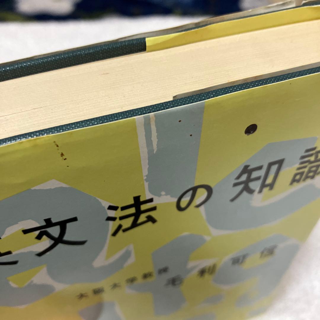 英文法の知識　毛利可信
