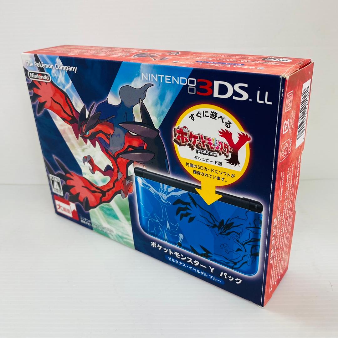 ★未使用★極美品ニンテンドー3DS LLポケットモンスターYゼルネアスイベルタル