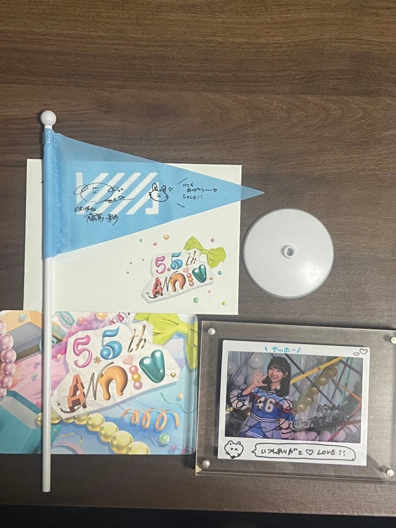 ユニゾンエアー藤嶌果歩直筆サイン入りチェキ グッズ