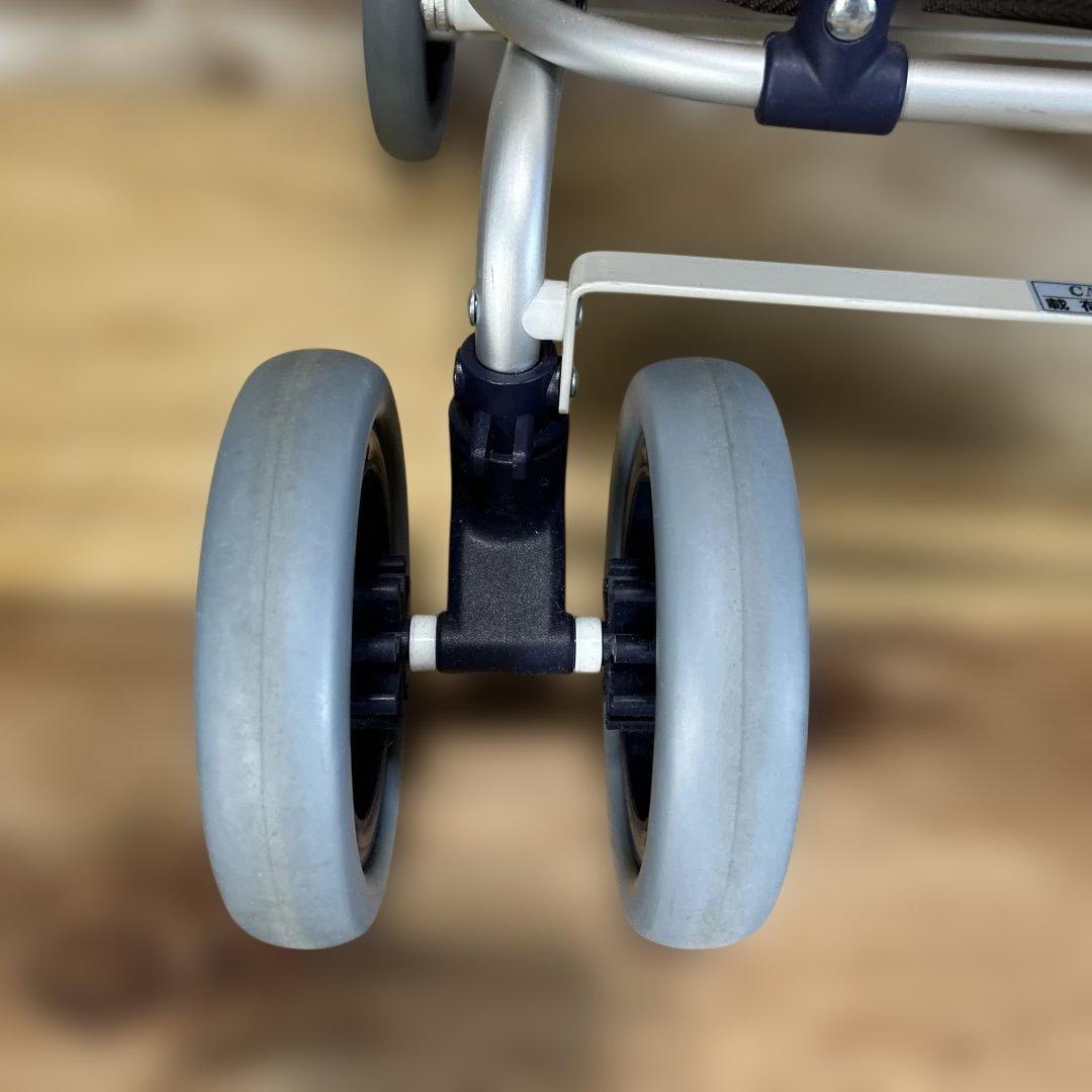 ユーバ産業 シルバーカー ショッピングカート スワレル イエロー 花柄