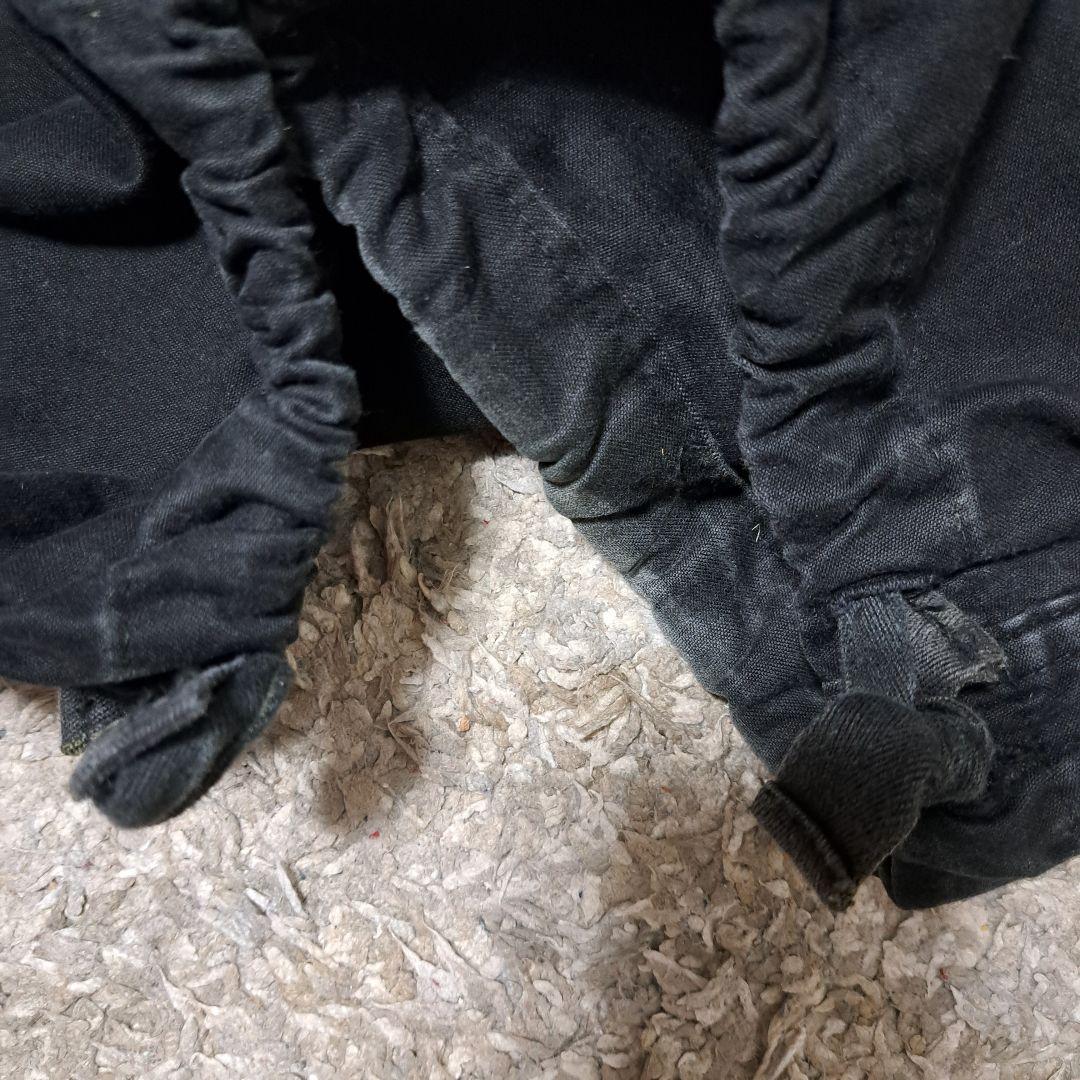 ベルギー軍　M-88　カーゴパンツ　ミリタリーパンツ　黒染め