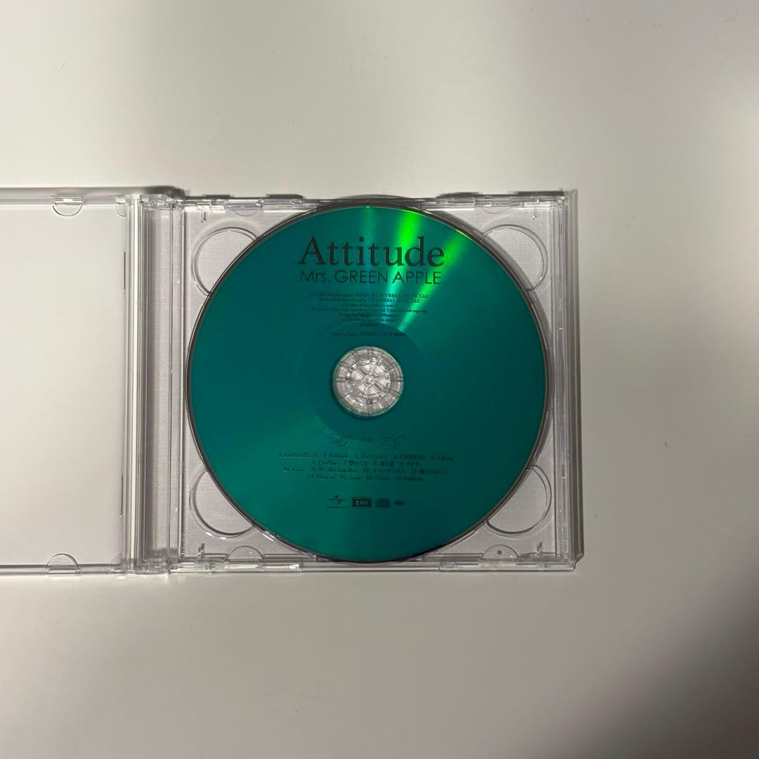 Mrs. GREEN APPLE Attitude 初回限定盤 正規品