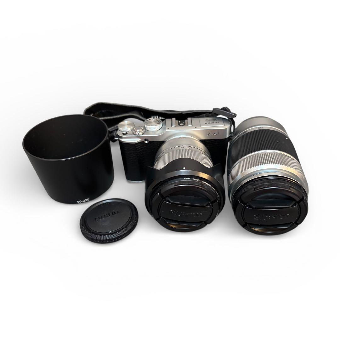 【極美品】Fujifilm X-A1 ミラーレス一眼 レンズ2本セット