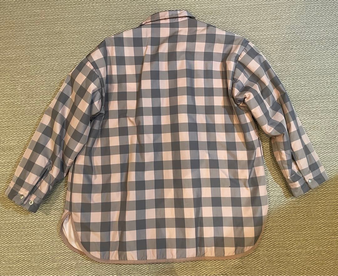 うさぎDrawer ドゥロワー ブロック チェック パディング ジャケット