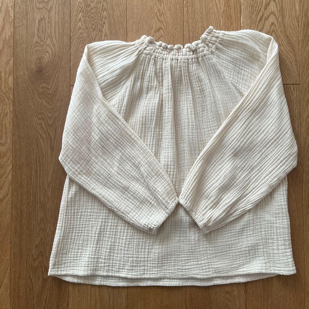 SOOR PLOOM imelda blouse milk ブラウス　10Y