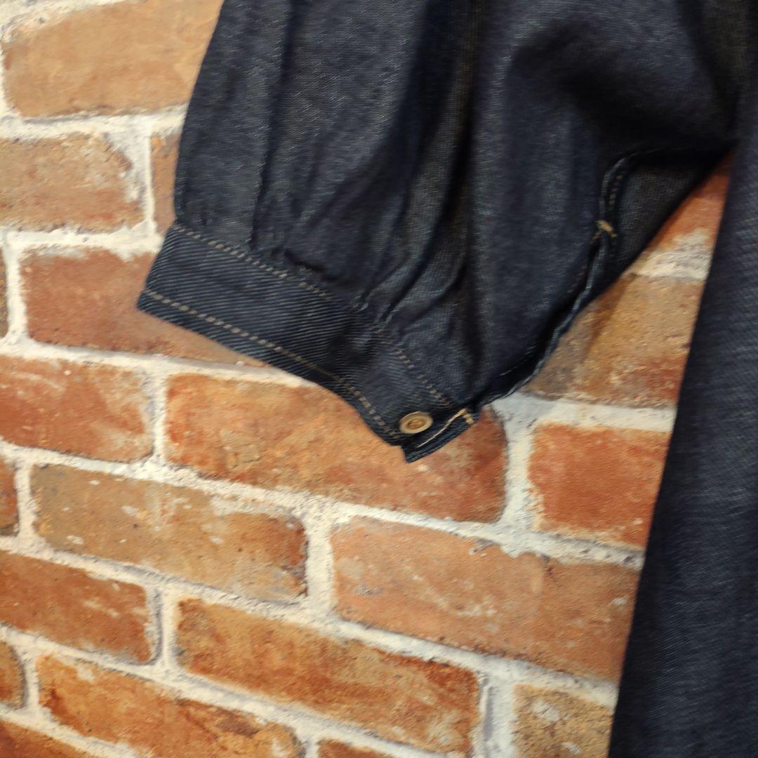 45R プチデニムのパプブリッジワンピース