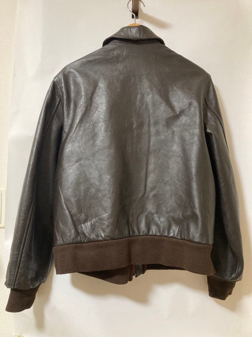 米軍タイプ A2 ミリタリージャケットフライトジャケット馬革YMCLKY MFG