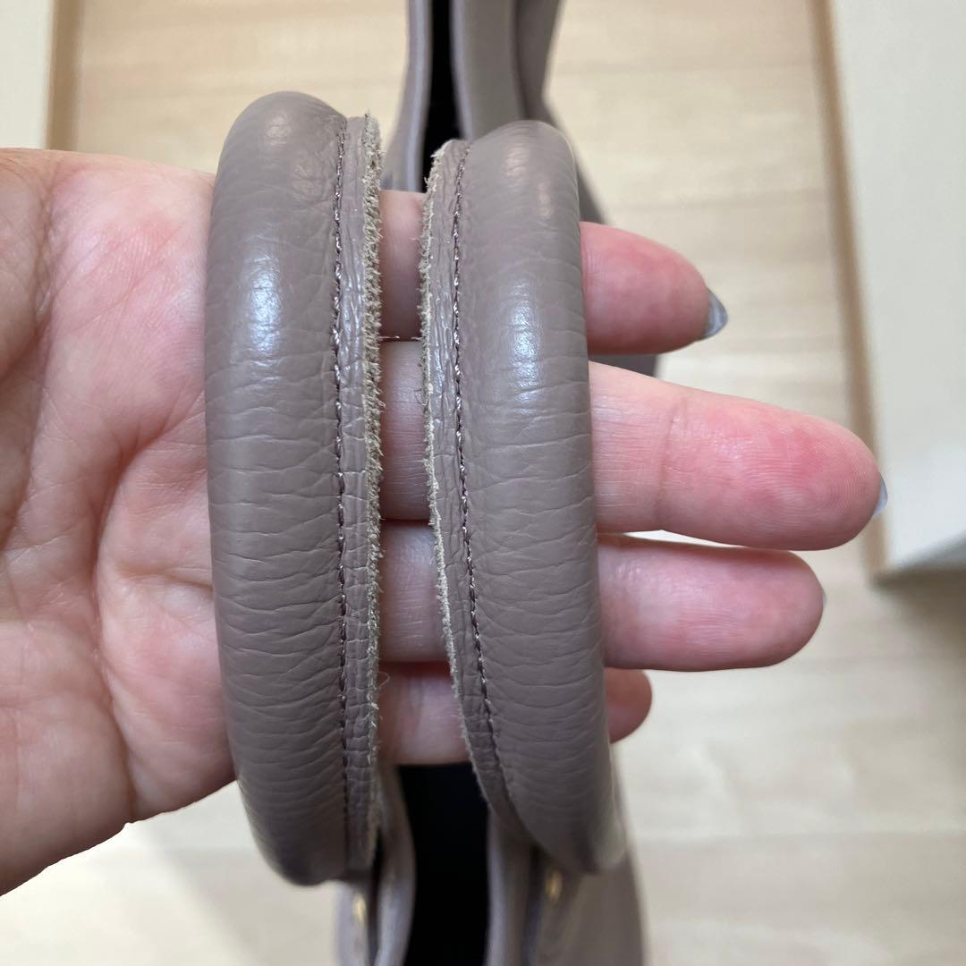 YOUNG & OLSEN レザートートバッグ　ダスティピンク