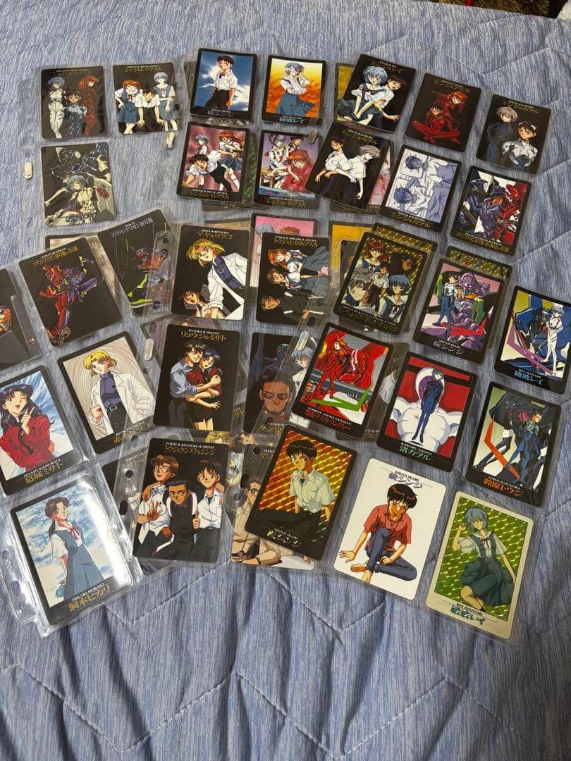 【メルカリ市値下げ】新世紀エヴァンゲリオン　カードダス　セミコンプリートセット