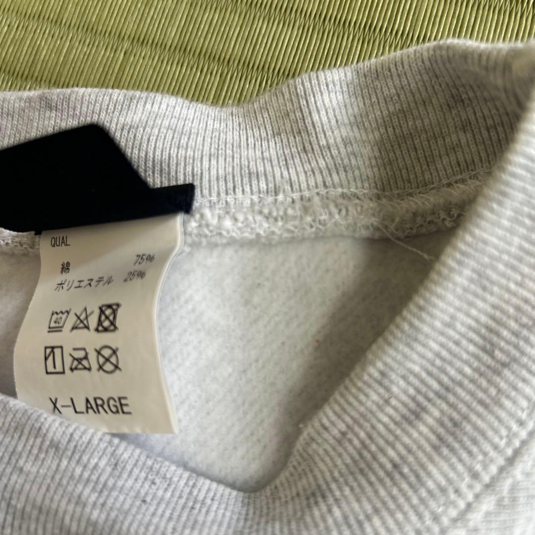 Yale univ☆トレーナー☆グレー☆エール大学☆バッグプリント☆未使用☆XL