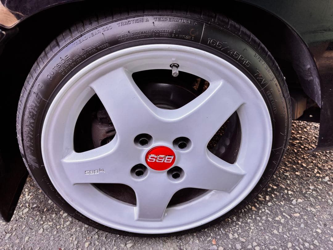 最終値引です 当時物 BBS 15インチPCD1004穴6.5J＋38タイヤ無し