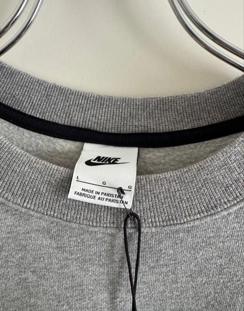 Nike x Stussy スウェット　グレー　L ナイキ　ステューシー