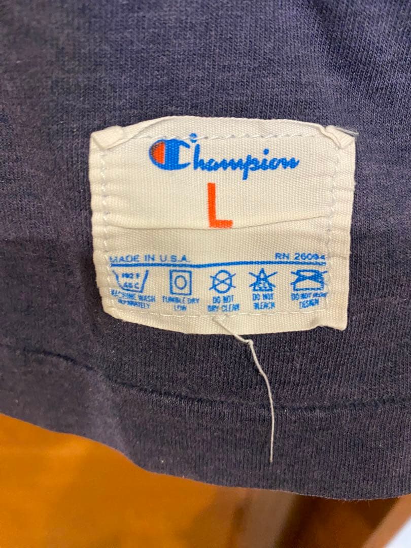 【トリコタグ80s】Champion チャンピオン　フットボールTシャツ