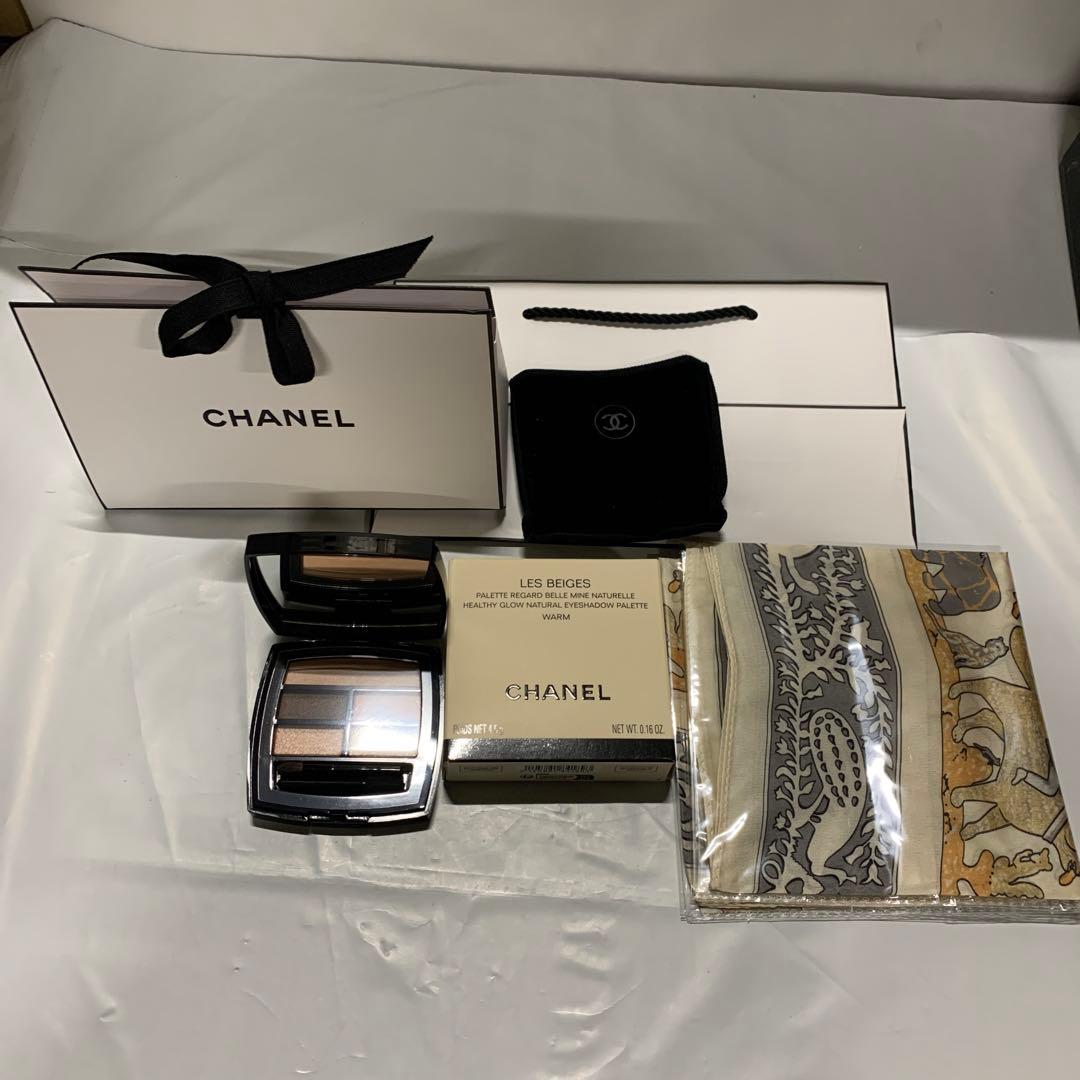 [セット品] CHANEL シャネルアイシャドウ スカーフ付き (テンダー)