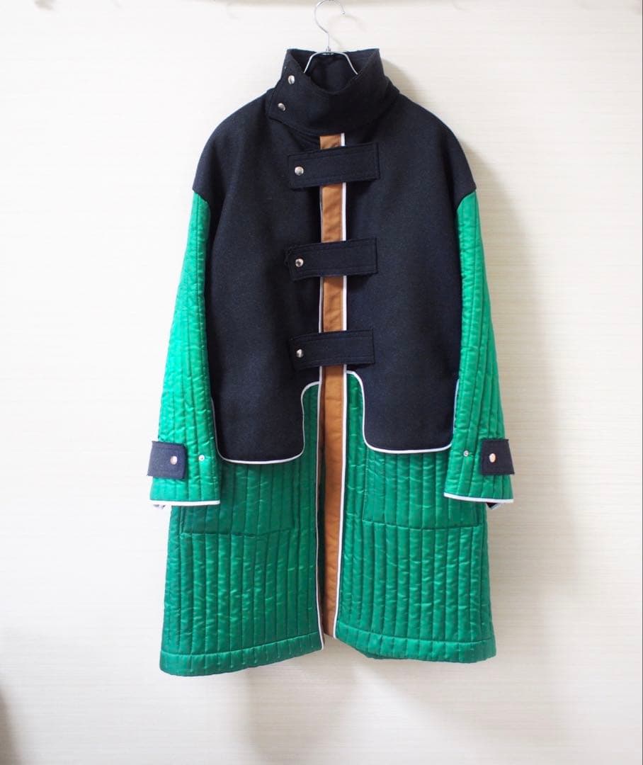 【PLAN C】Wool Quilting Coat