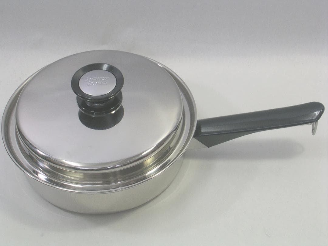 アムウェイ 中フライパン 未使用品 スクラブバッズ1個付き IH対応品