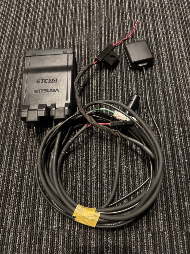 バイク用ETC2.0 ミツバ　分離型MSC-BE700 MITSUBA動作確認済