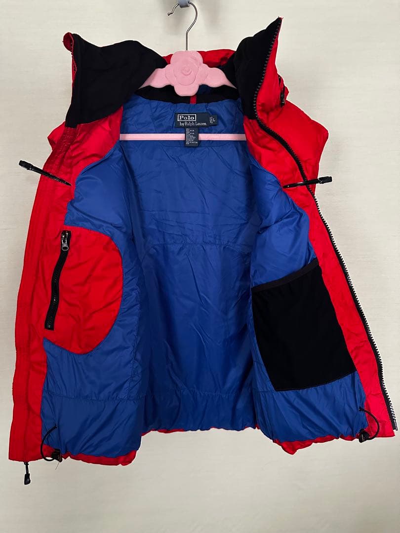 Polo by Ralph Lauren レッドダウンベスト 【L】