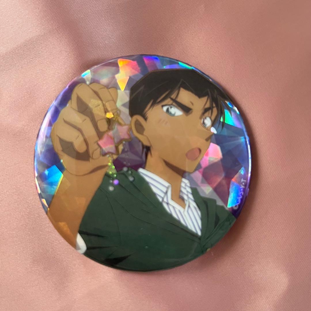 名探偵コナン　AGF2017 限定　缶バッジ　服部平次 アトム