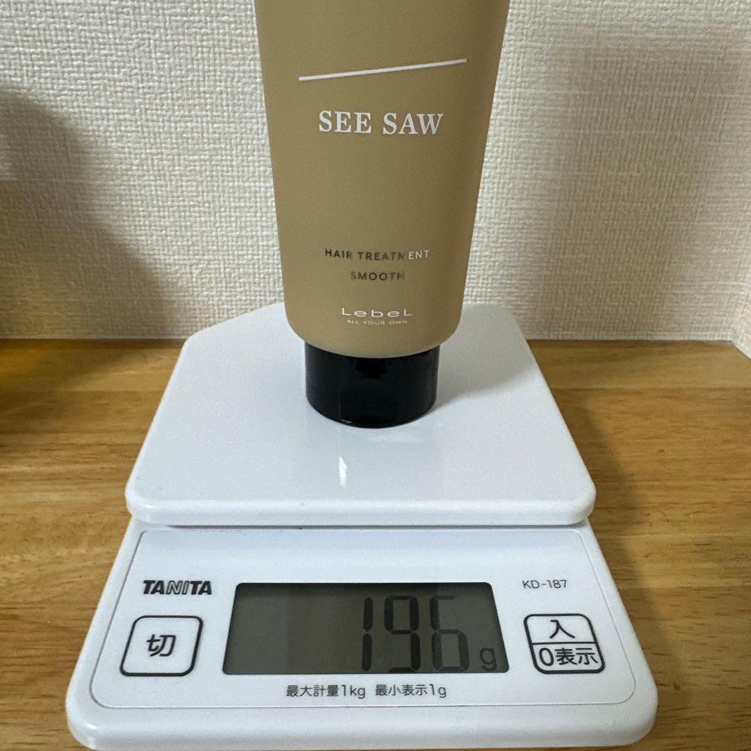 SEE SAW スムース シャンプー＆トリートメント クリアオイル クリアミルク