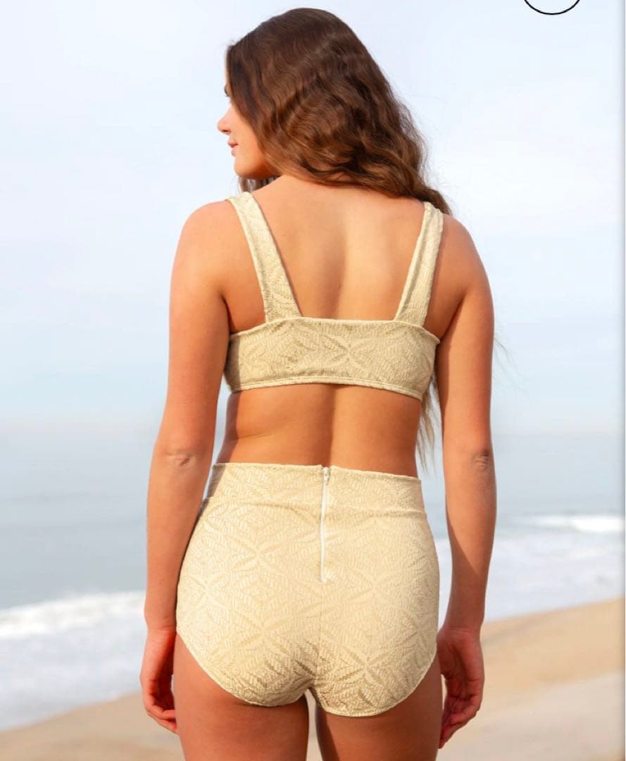 seea セパレート水着 ビキニ　ハイウエスト　XS 未使用