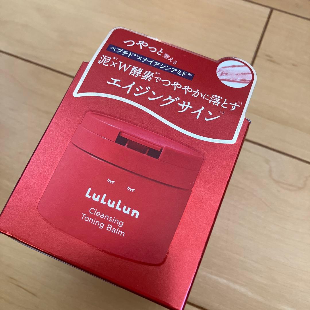740【新品】ルルルン クレンジングトーニングバーム SMOOTH RED 6個