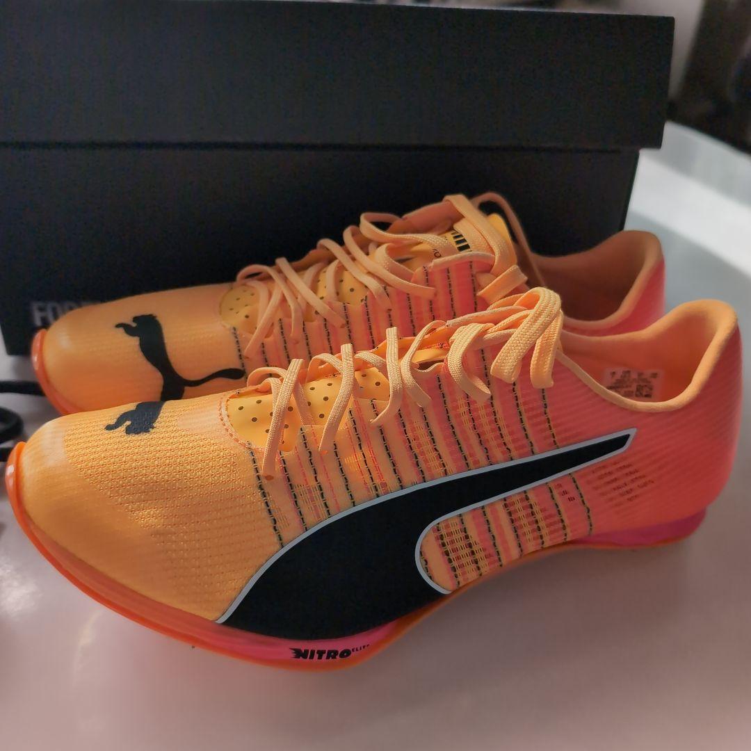 プーマ エヴォスピード 400 Nitro 2 短距離用 陸上スパイク26.5
