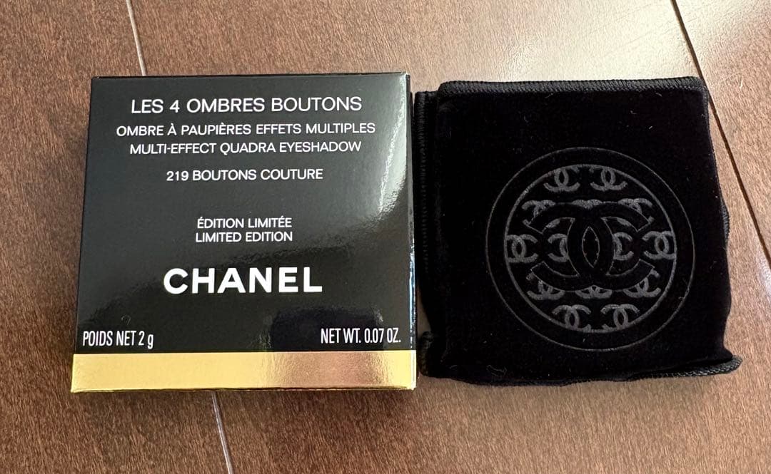 シャネル　アイシャドウ　219 ブトンクチュール　新品