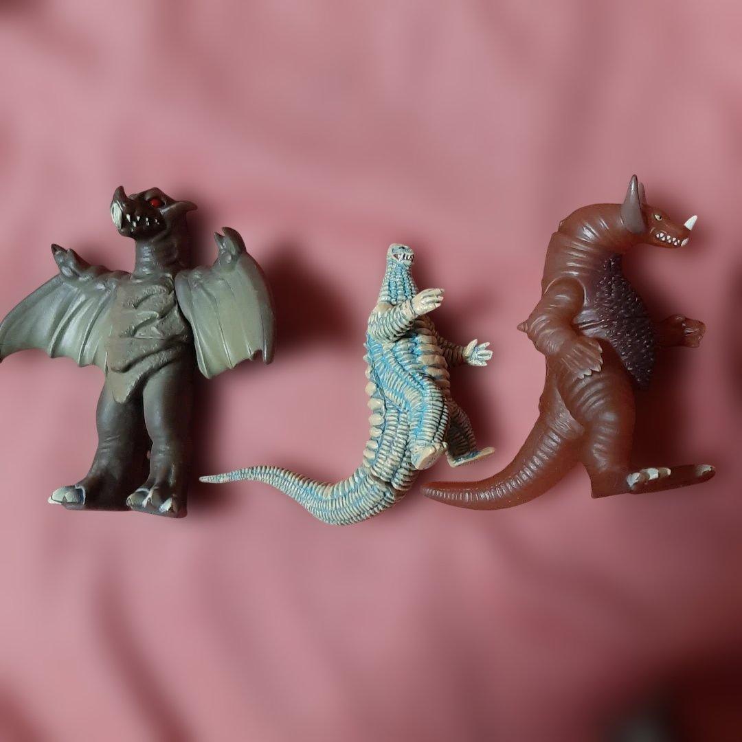 まとめ売り◆レトロ◆大人気ウルトラマンソフビ◆ウルトラマンギンガ怪獣シリーズ