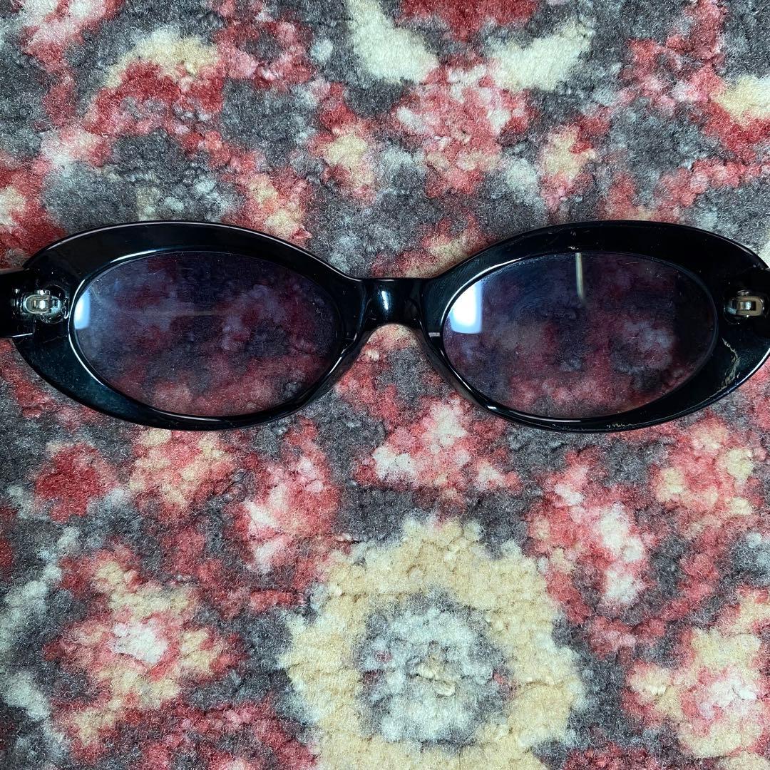 【極美品】GUCCI グッチ オーバル サングラス GG2413N/S ブルー