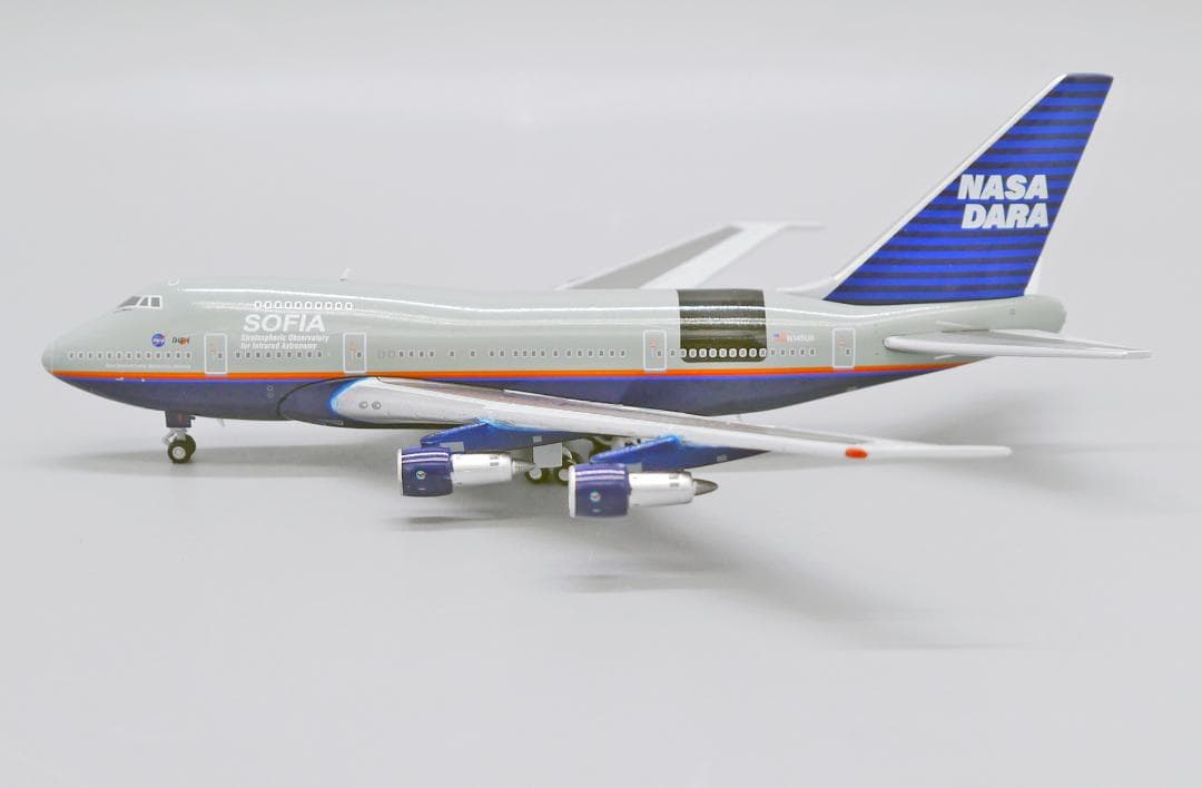 NASA SOFIA 747SP N145UA ユナイテッド航空塗装 1/400