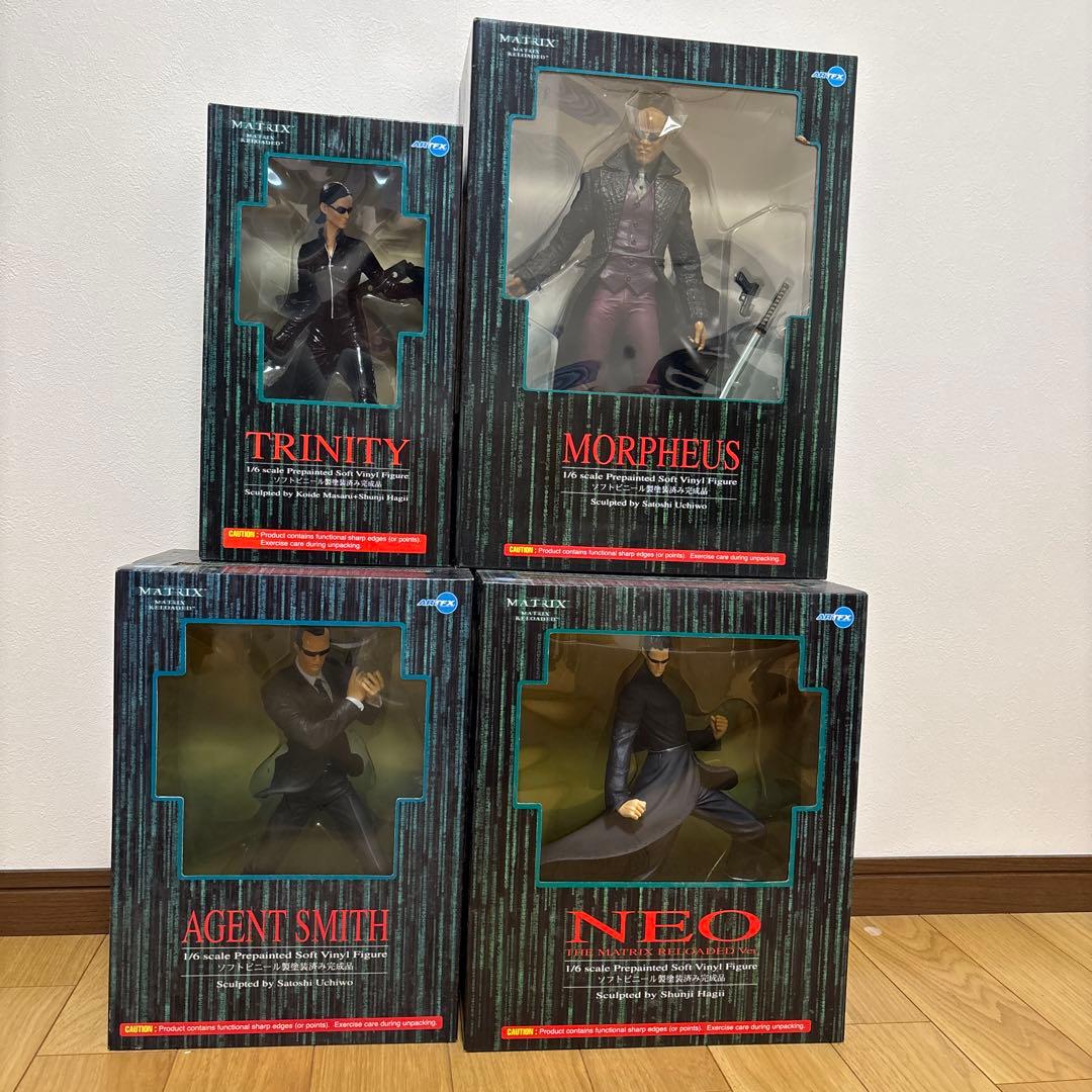 マトリックス フィギュア4体セット