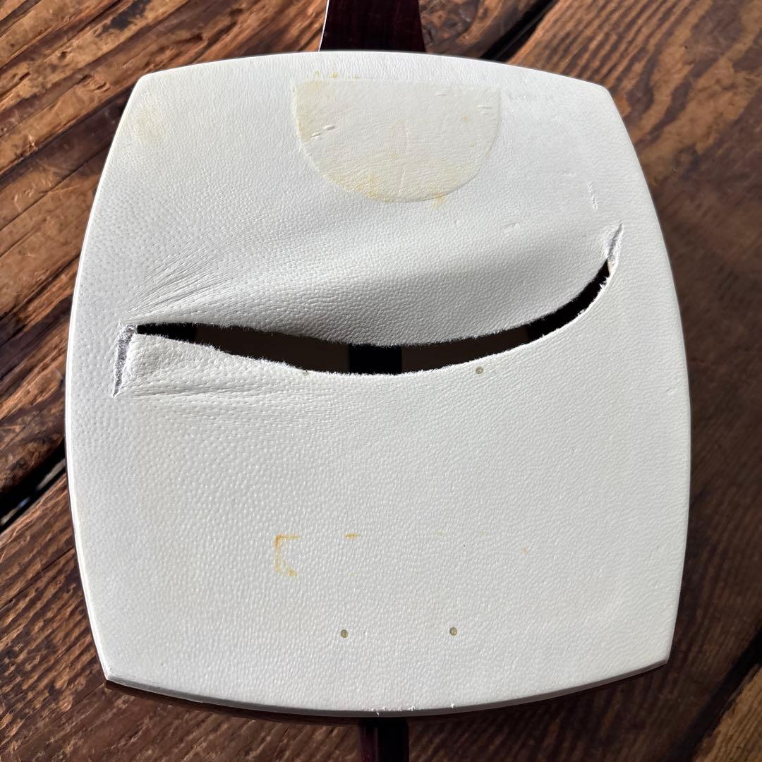 民謡　三味線 経木 使用　3本弦