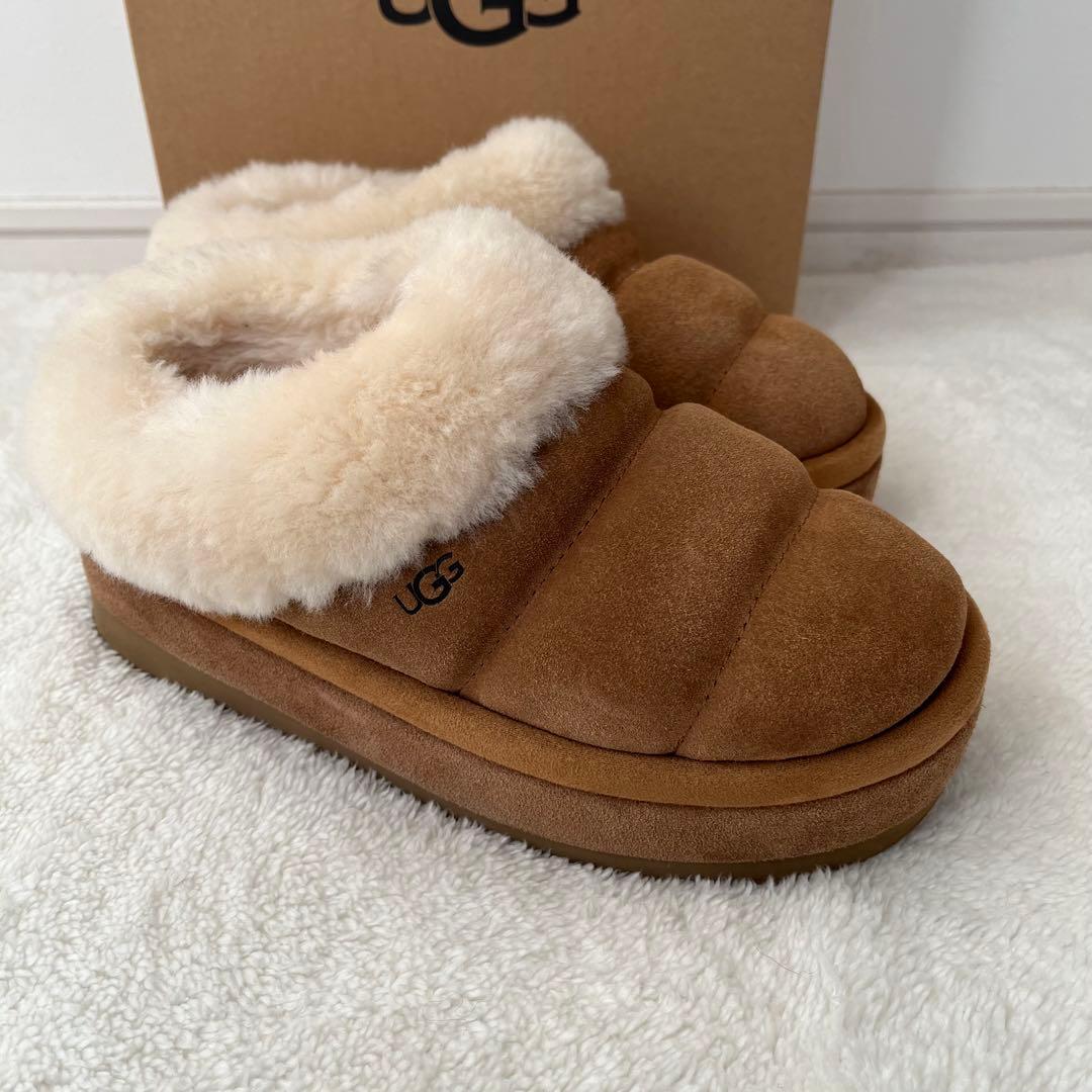 UGG Tazzlita ダズリータ ムートンブーツ 厚底 正規品 23㎝