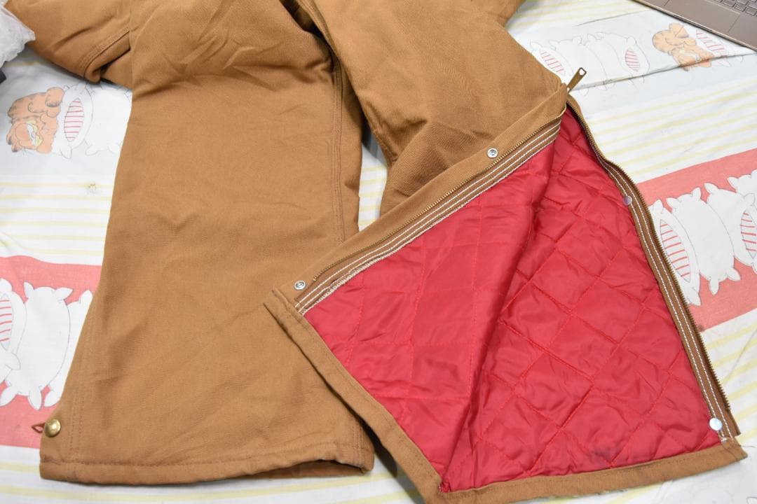 カーハート ライナー付ツナギ 美品 USA製 17067 Carhartt