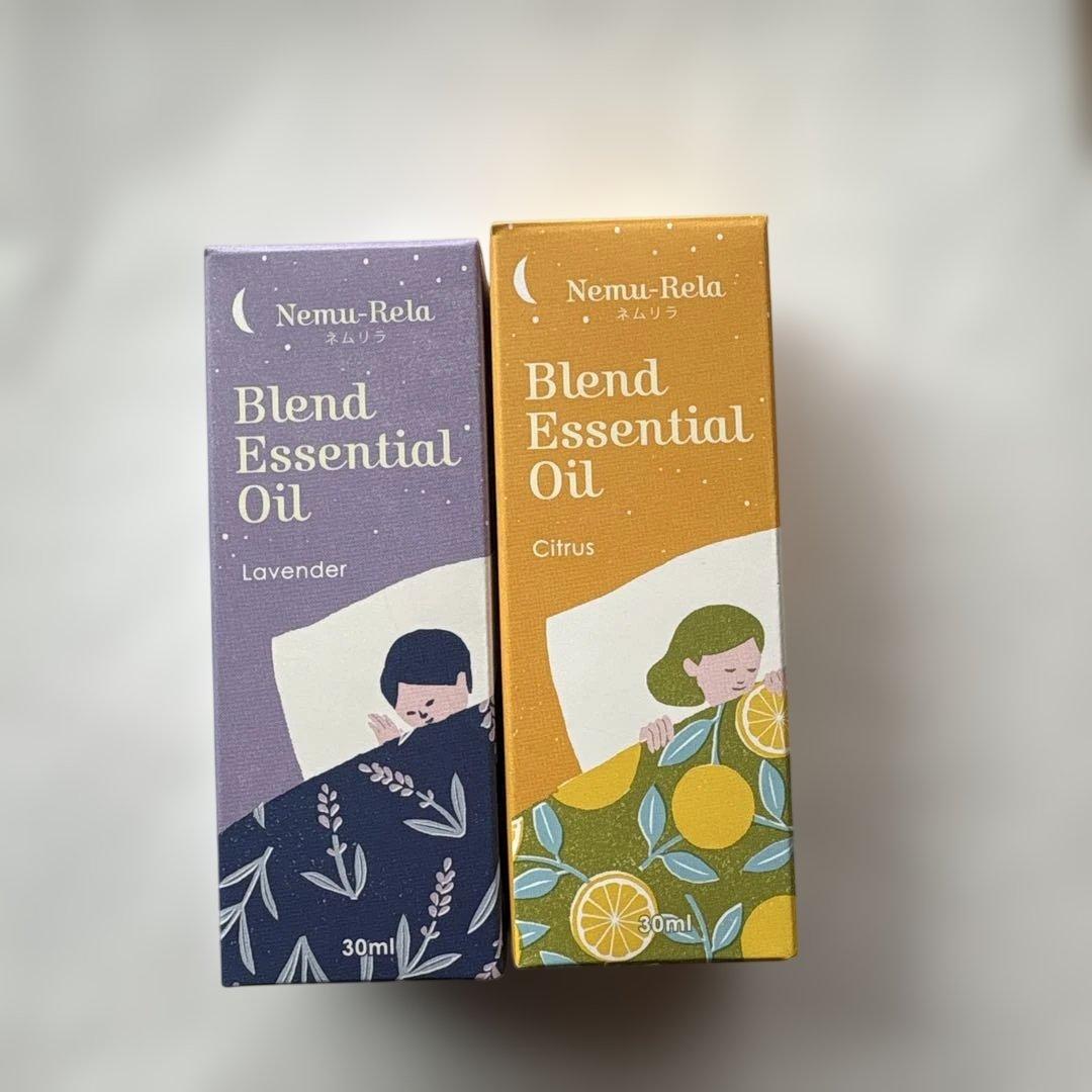 【新品】生活の木ネムリラブレンドエッセンシャルオイルラベンダー＆シトラス30ml