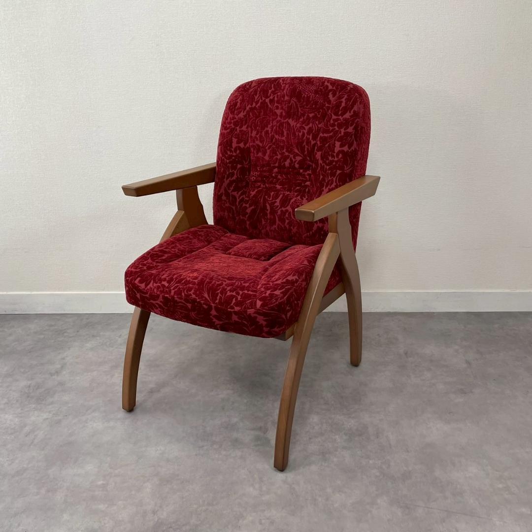 ポスチャーサポートチェア PSC-IV ボルドー 腰痛対策 B