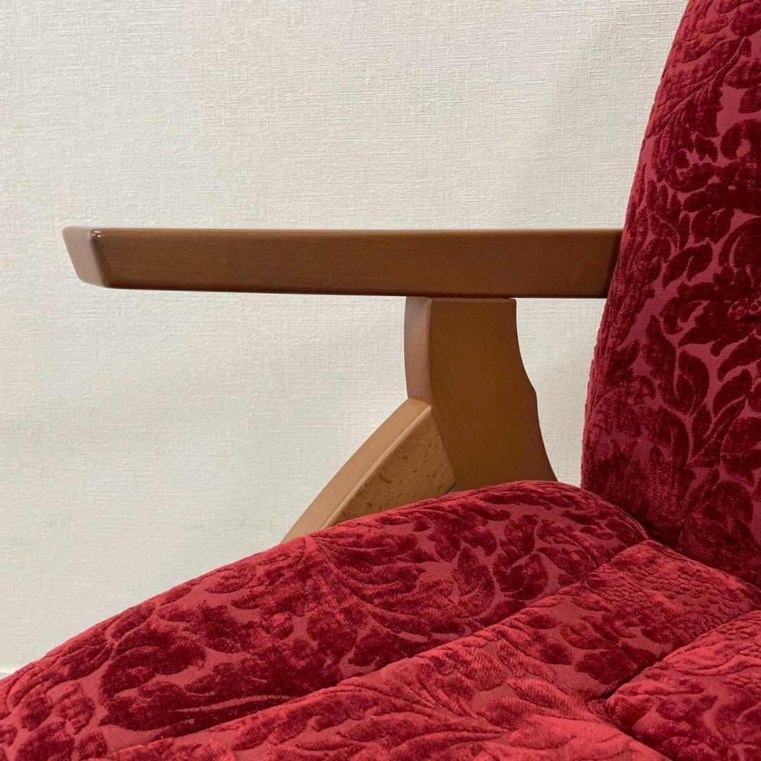 ポスチャーサポートチェア PSC-IV ボルドー 腰痛対策 B