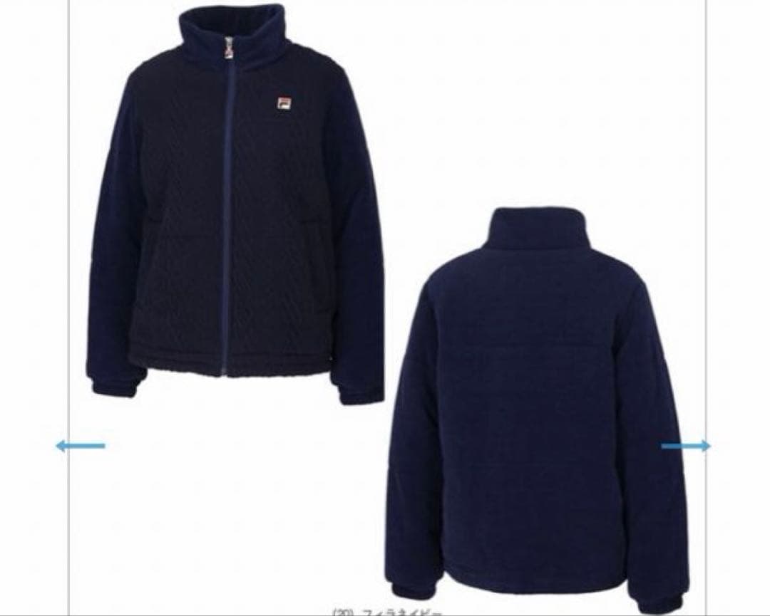 【新品未使用】　 FILA VL2978 ジップアップジャケット　レディース　S