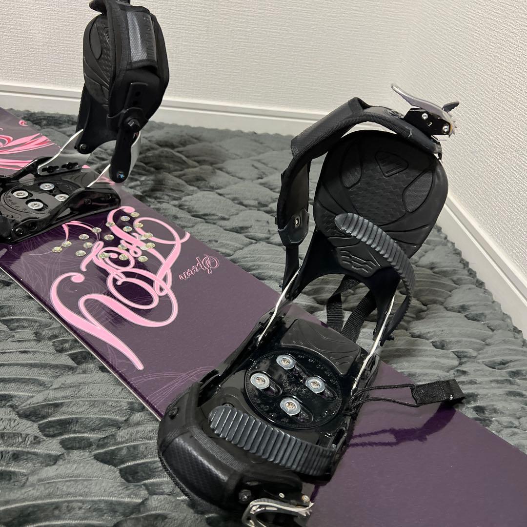 ◆美品◆spoon fly 137 ビンディング セット スノーボード