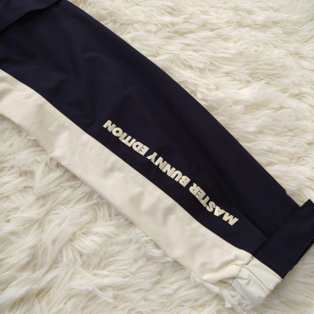 美品 マスターバニー レインウェア セットアップ 2way ゴルフ ネイビー S