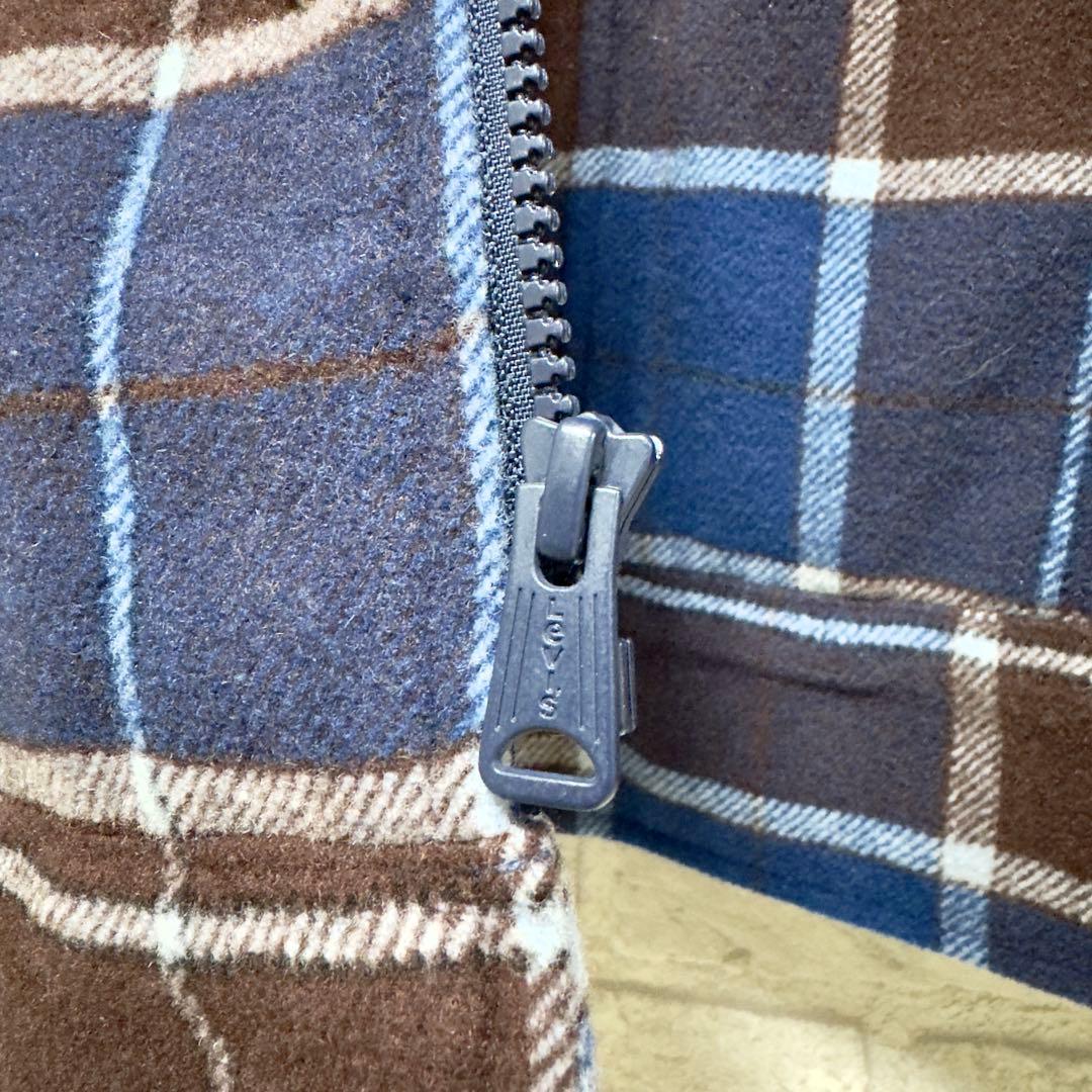 まーちゃん様【新品タグ付】リーバイス デニム 切替 チェック 中綿ジャケット