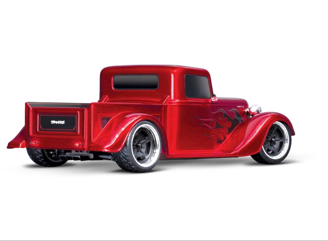 ホビーラジコン Traxxas 35 Hot Rod Truck 1/10