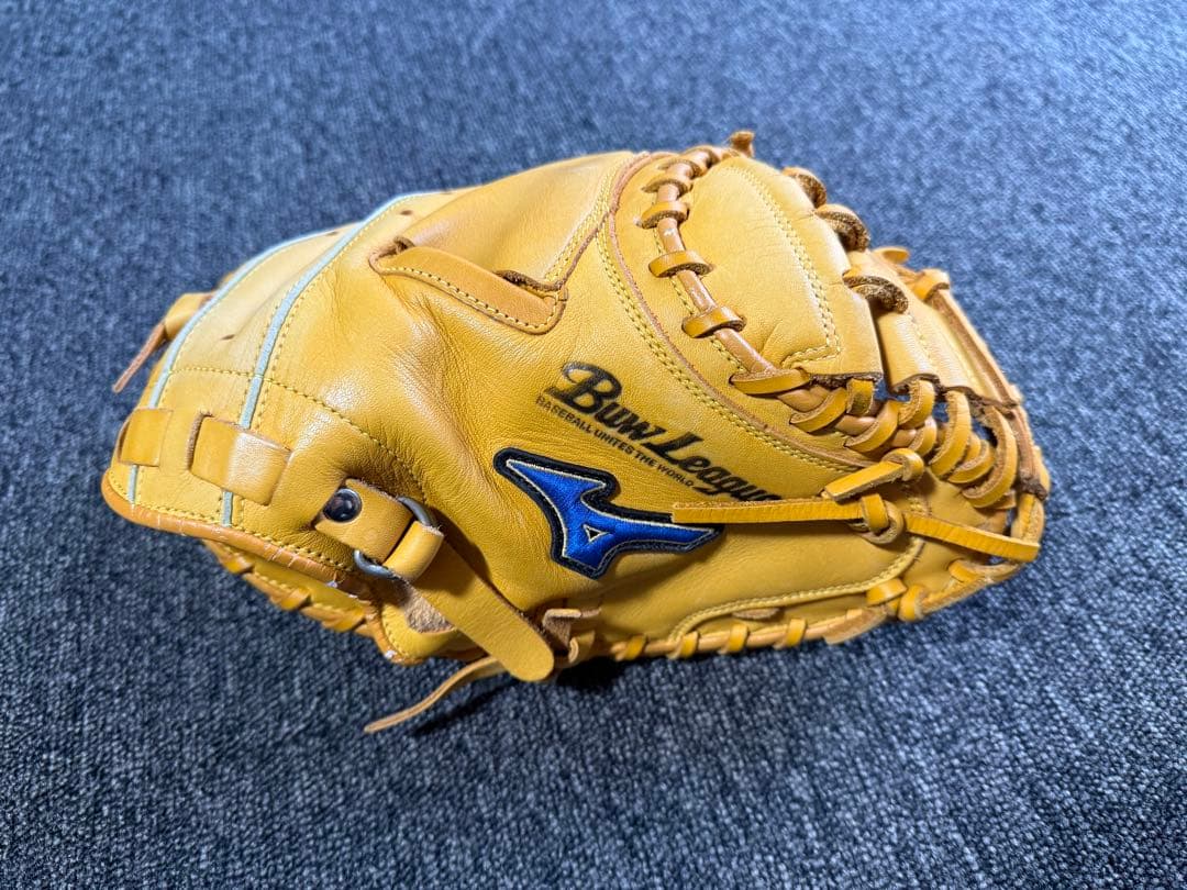【極美品】 MIZUNO キャッチャー　ミット グローブ Buw League